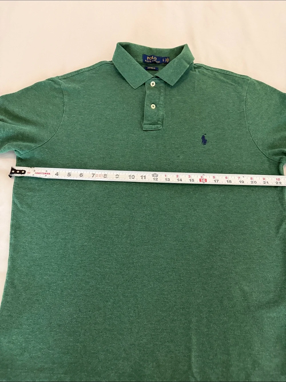 Polo by Ralph Lauren Men's Green Polo Shirt
